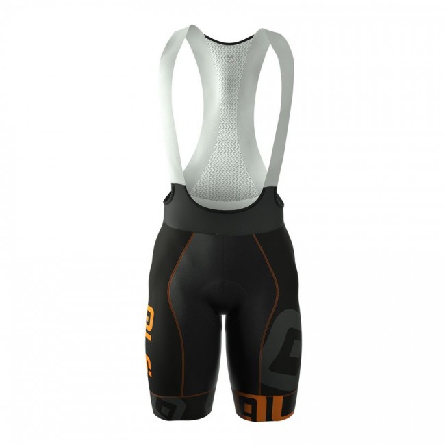 2016 Ale Graphics PRR Mithos Orange Fahrradbekleidung Kurz Trägerhose FAPO726