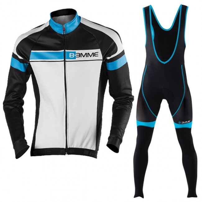 2016 Biemme blau schwarz Weiß Fahrradbekleidung Langarm Radtrikot und Trägerhosen Set IFGV459 2016 Biemme blau schwarz Weiß Fahrradbekleidung Langarm Radtrikot und Trägerhosen Set IFGV459