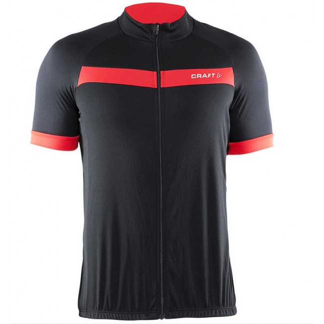 2016 Craft Radtrikot Kurzarm schwarz rot DWKI394 2016 Craft Radtrikot Kurzarm schwarz rot DWKI394