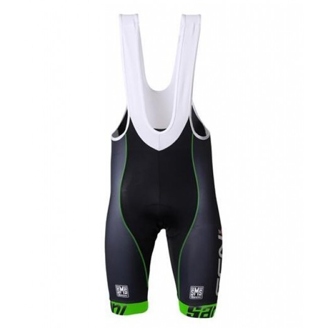 2016 GCN GLOBAL CYCLING NETWORK Kurz Trägerhose Grün KAXH207