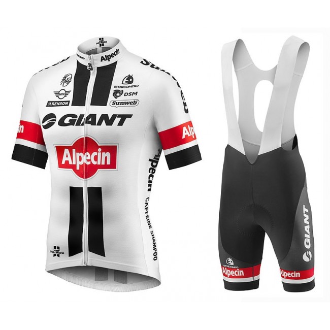 2016 Giant Alpecin TDF Ausgabe Weiß Radtrikot und Trägerhosen Set ZBYJ922 2016 Giant Alpecin TDF Ausgabe Weiß Radtrikot und Trägerhosen Set ZBYJ922