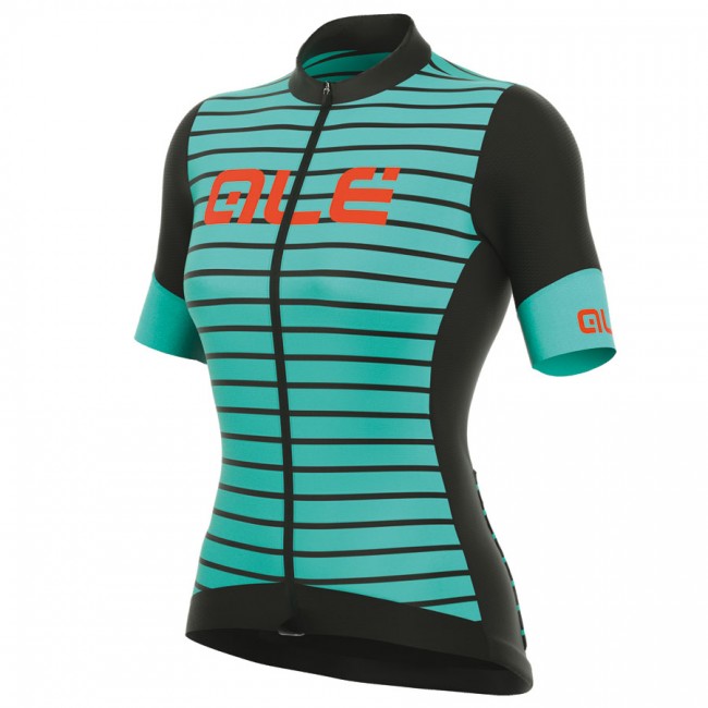 2017 Damen Ale R-EV1 Marina Radtrikot Kurzarm Schwarz Light Blau 131YOHC 2017 Damen Ale R-EV1 Marina Radtrikot Kurzarm Schwarz Light Blau 131YOHC