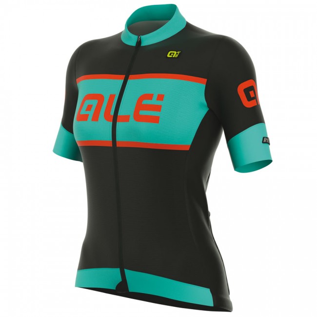 2017 Damen Ale R-EV1 Master Radtrikot Kurzarm Schwarz Light Blau 546HTQP 2017 Damen Ale R-EV1 Master Radtrikot Kurzarm Schwarz Light Blau 546HTQP