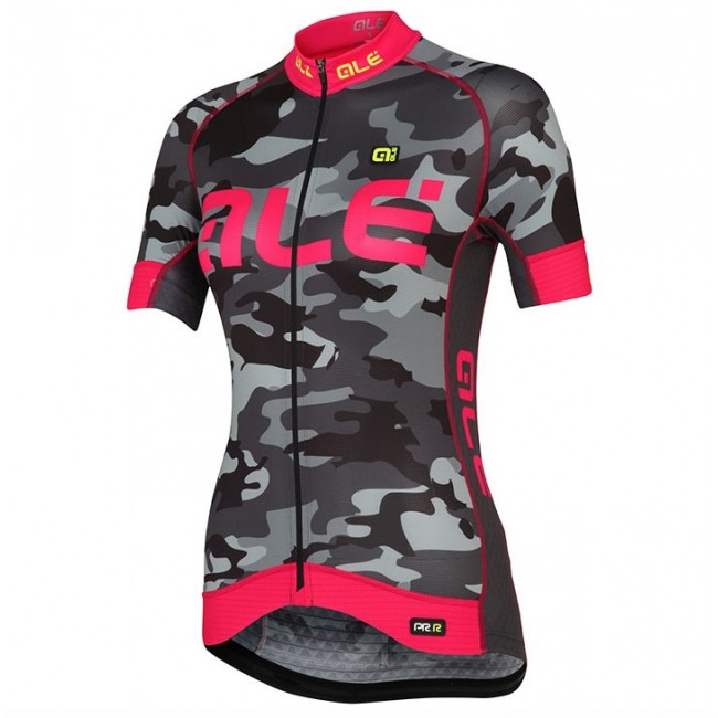 2017 Damen Ale Graphics PRR Camo Schwarz-Rose Radtrikot Kurzarm 626RIEE 2017 Damen Ale Graphics PRR Camo Schwarz-Rose Radtrikot Kurzarm 626RIEE