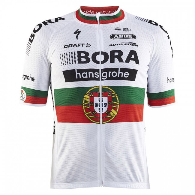 BORA Hansgrohe Pro Team 2017 Champion Portugais Radtrikot Kurzarm 809CRAY BORA Hansgrohe Pro Team 2017 Champion Portugais Radtrikot Kurzarm 809CRAY