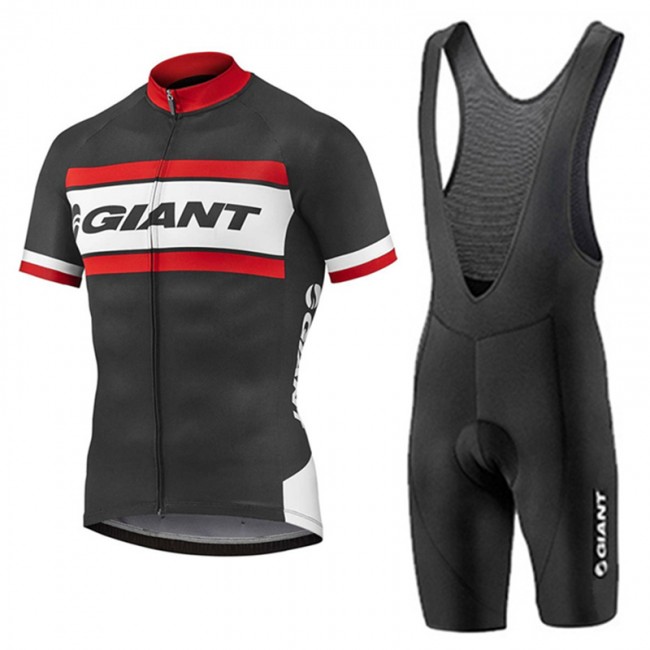 2017 Giant Rot Schwarz Fahrradbekleidung Satz Radtrikot Kurzarm+Kurz Trägerhose 232IMKH 2017 Giant Rot Schwarz Fahrradbekleidung Satz Radtrikot Kurzarm+Kurz Trägerhose 232IMKH