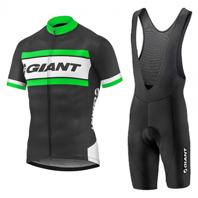 2017 Giant Grün Schwarz Fahrradbekleidung Satz Radtrikot Kurzarm+Kurz Trägerhose 801LMKJ 2017 Giant Grün Schwarz Fahrradbekleidung Satz Radtrikot Kurzarm+Kurz Trägerhose 801LMKJ