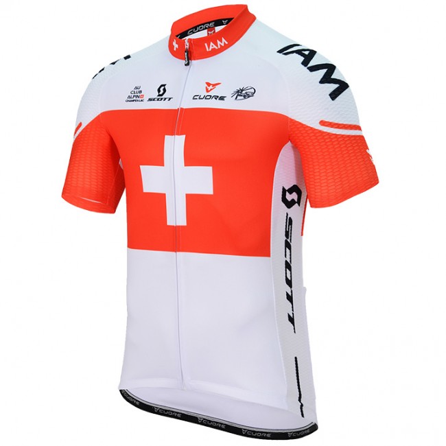 IAM 2017 Swiss Champion Radtrikot Kurzarm 204OEQO IAM 2017 Swiss Champion Radtrikot Kurzarm 204OEQO