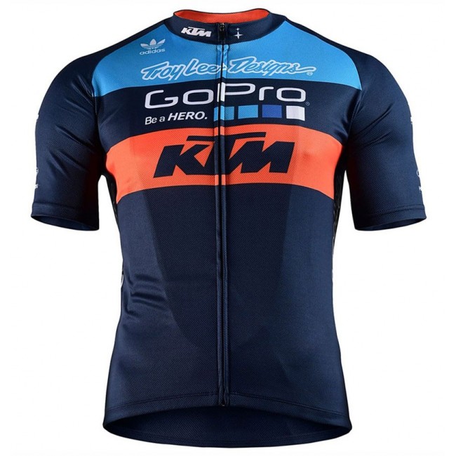 2017 KTM Blau-Orange Radtrikot Kurzarm 211IROV 2017 KTM Blau-Orange Radtrikot Kurzarm 211IROV