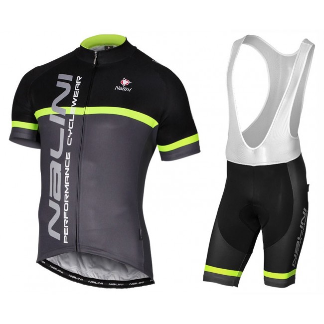 2017 Nalini PRO Brivio Schwarz-Gris Fahrradbekleidung Satz Radtrikot Kurzarm+Kurz Trägerhose 866XLDR 2017 Nalini PRO Brivio Schwarz-Gris Fahrradbekleidung Satz Radtrikot Kurzarm+Kurz Trägerhose 866XLDR