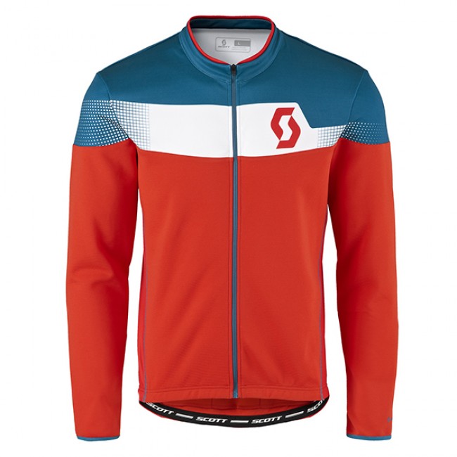 2017 Scott Rc Blau Rot Radtrikot Langarm 452BZOZ 2017 Scott Rc Blau Rot Radtrikot Langarm 452BZOZ