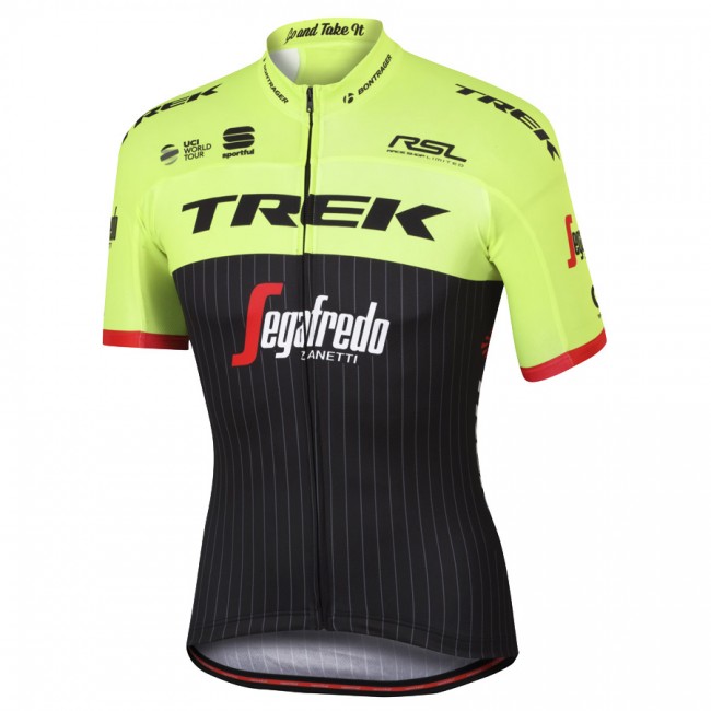 Trek Segafredo Pro 2017 Gelb Radtrikot Kurzarm 805QDQJ Trek Segafredo Pro 2017 Gelb Radtrikot Kurzarm 805QDQJ