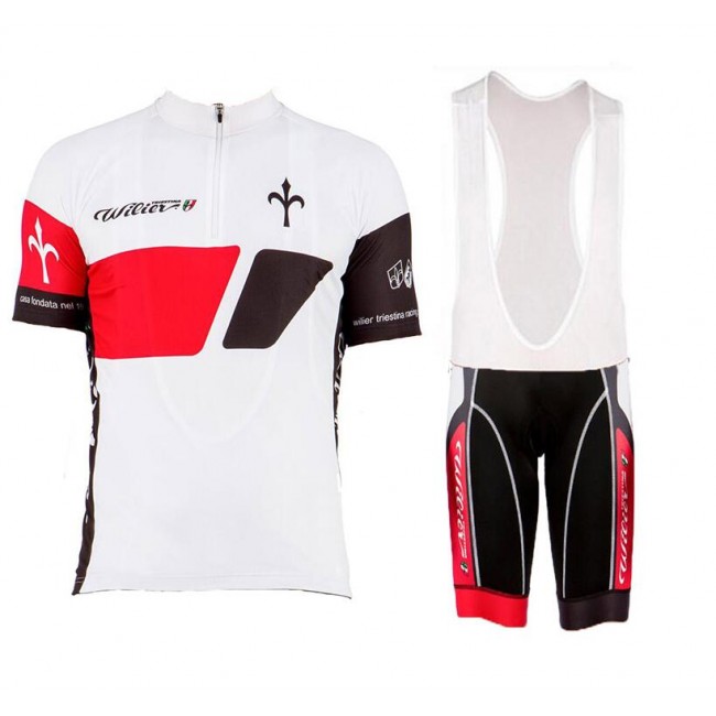 Wilier 2017 Pro Team Weiß Fahrradbekleidung Satz Radtrikot Kurzarm+Kurz Trägerhose 223NLDB Wilier 2017 Pro Team Weiß Fahrradbekleidung Satz Radtrikot Kurzarm+Kurz Trägerhose 223NLDB