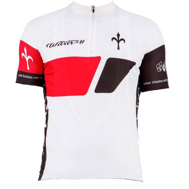 Wilier 2017 Pro Team Weiß Radtrikot Kurzarm 699RMCE Wilier 2017 Pro Team Weiß Radtrikot Kurzarm 699RMCE